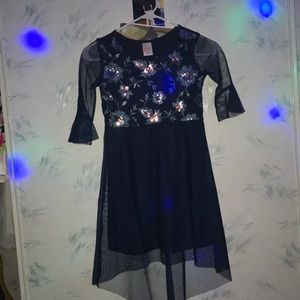 Navy blue dress